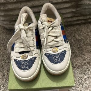 Gucci Children’s GG Supreme Sneakers